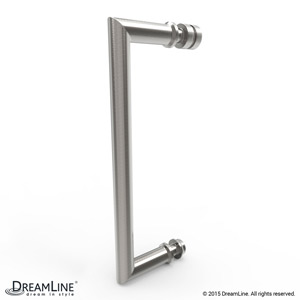 Shower Door Handle in Brushed Nickel finish