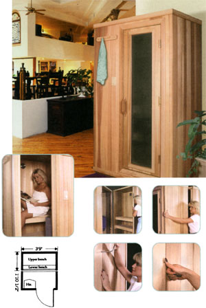 PORTABLE SAUNA INSTALLATION
