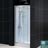 BUTTERFLY shower door with backwall QWALL-5 and TRIO base