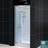 BUTTERFLY shower door with backwall QWALL-5 and TRIO base