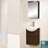 Modern Bathroom Vanity DLVRB-101 Wenge Color