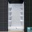 Backwall Qwall-03 with Trio Tray 36 x 36