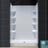 Backwall Qwall-03 with Trio Tray 48 x 36