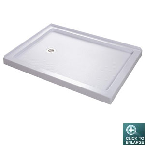 Left Hand Drain Low Profile Base
