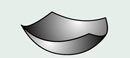 Stone vessel sink shape DLVNF-074 Technical Drawing