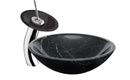 STONE VESSEL SINK DLVNF-001 Nero Marquina