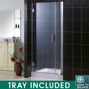 UNIDOOR - 6" Stationary Glass & TRIO tray