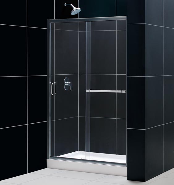 Dreamline Showers Infinity Plus Sliding Shower Door Glass Shower