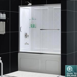 Infinity Plus Tub Door (Chrome Finish)
