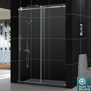 ENIGMA 48" Sliding Shower Door