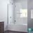 Aqua Tub Door (Chrome Finish)