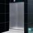 Infinity Shower Door & Trio Base (Frosted Glass)