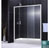Infinity Shower Door (White Finish)