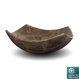 ... Sink Bowl DLVNF-074-EMDK. Emperador Dark Marble Stone Vanity Sink